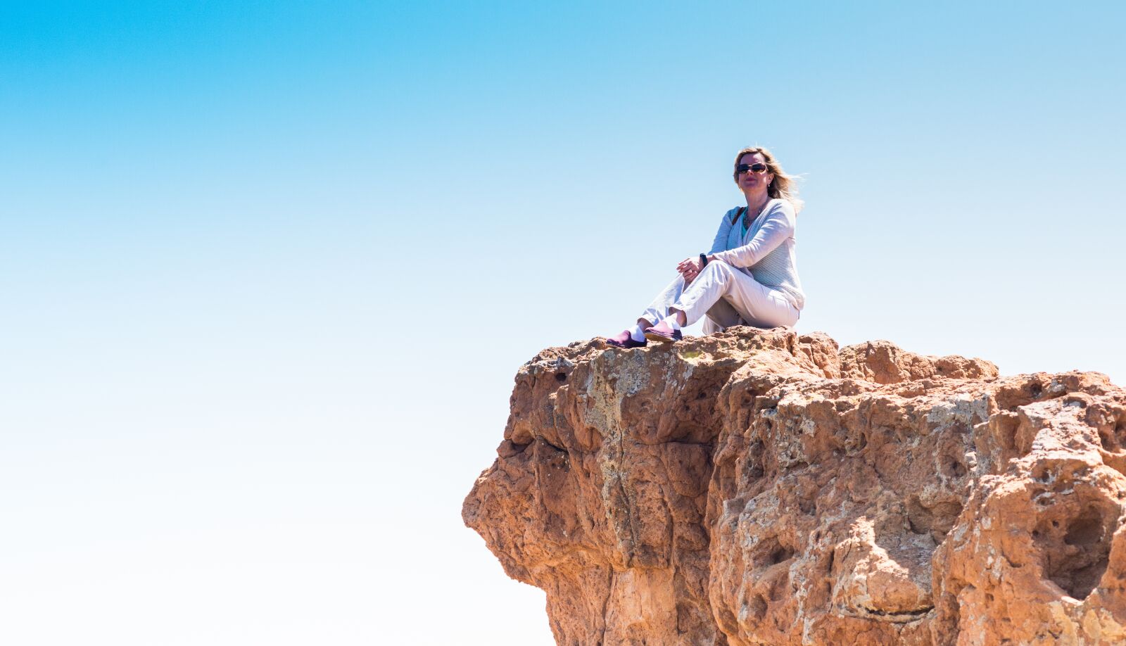 Nikon D800E sample photo. Summit, blond, woman photography