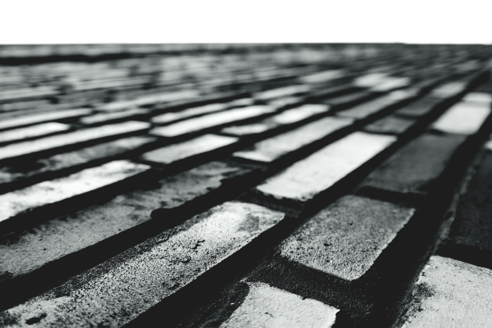 Samsung NX300 sample photo. Black, and, white, bricks photography