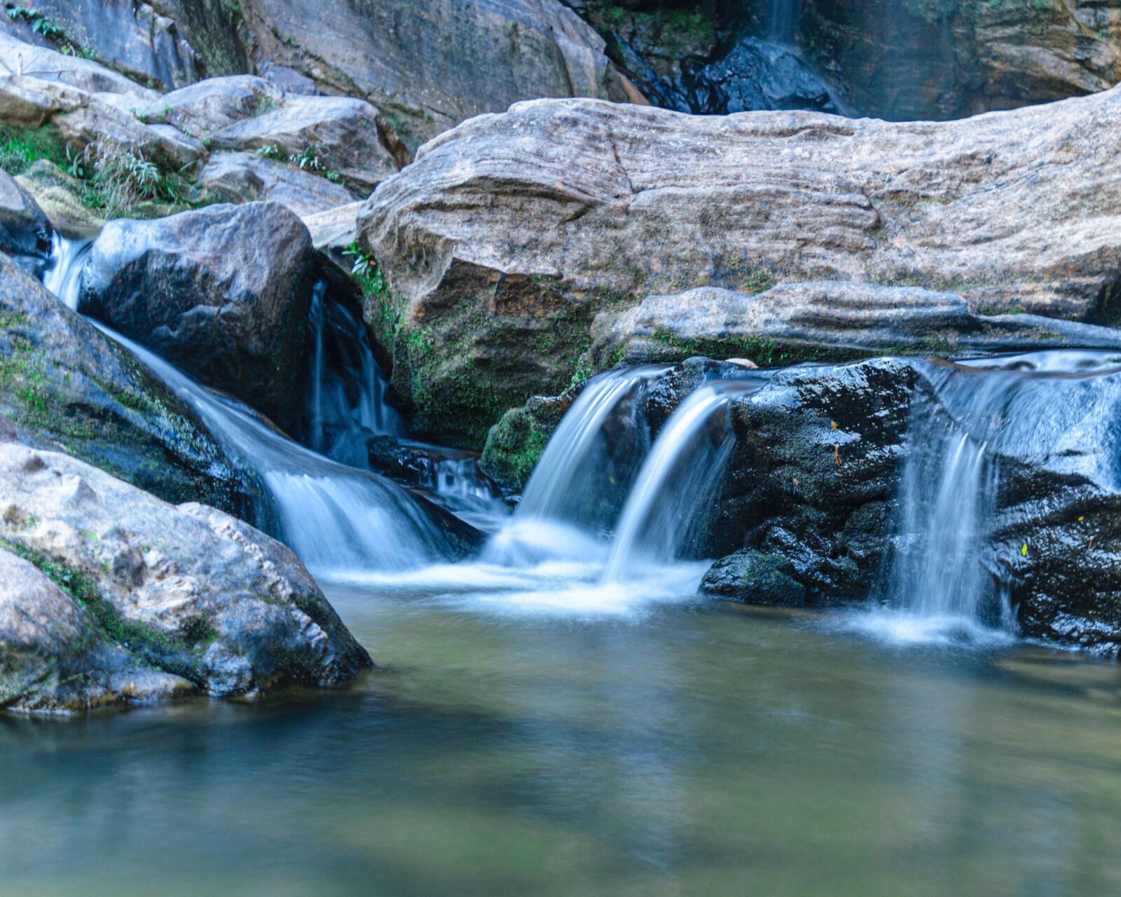 Nikon D5300 sample photo. Waterfall, water, nature photography