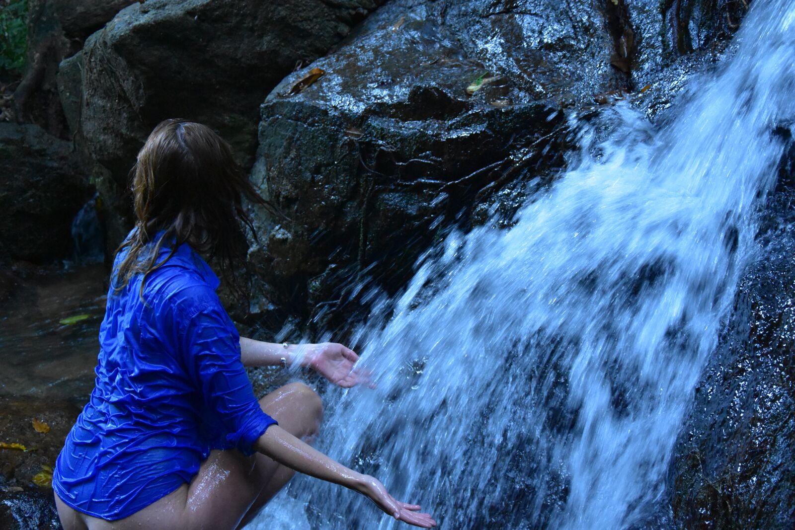 Nikon D7200 sample photo. Waterfall, nature, water photography