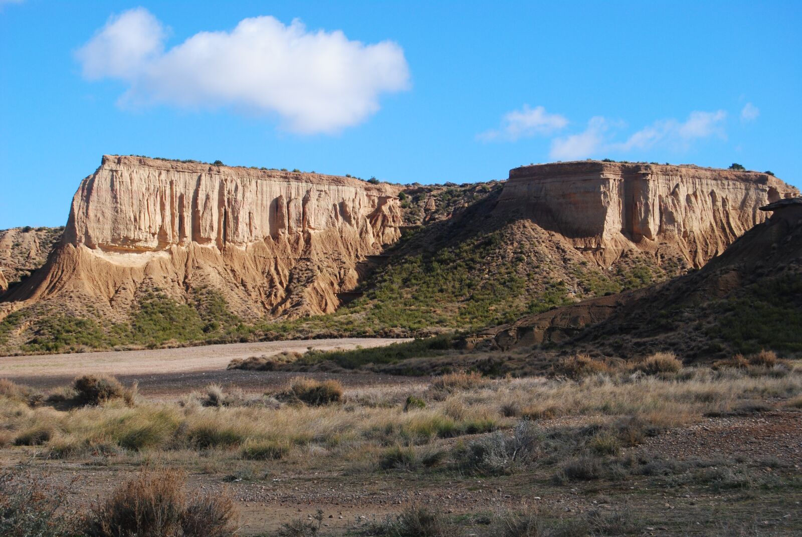 Nikon D3000 sample photo. Bardenas, real, spain photography