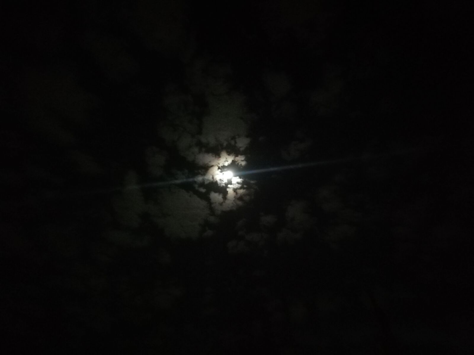 HUAWEI P SMART sample photo. Moon, night, darkness photography