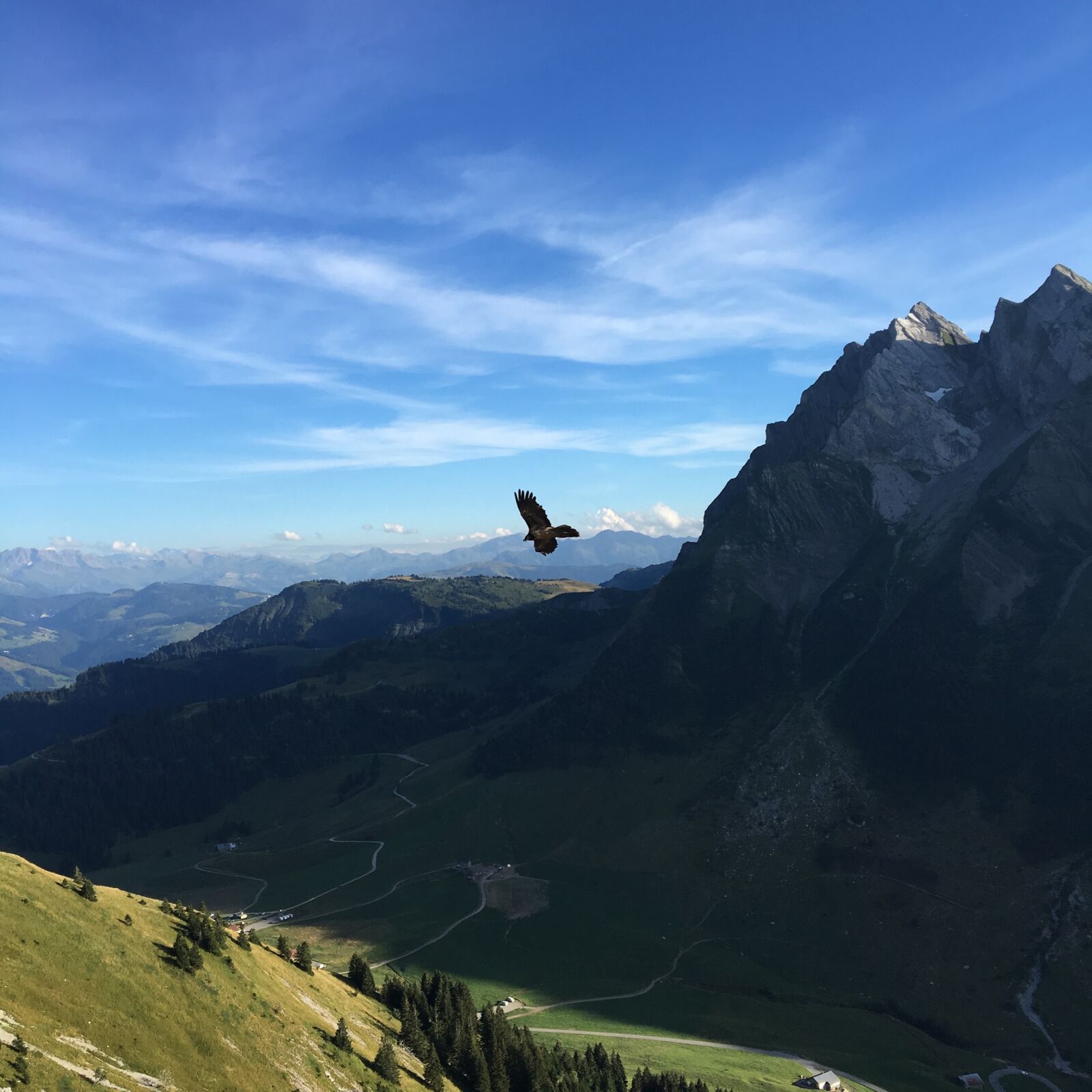 Apple iPhone 6s sample photo. Alps, blue sky, mountains photography