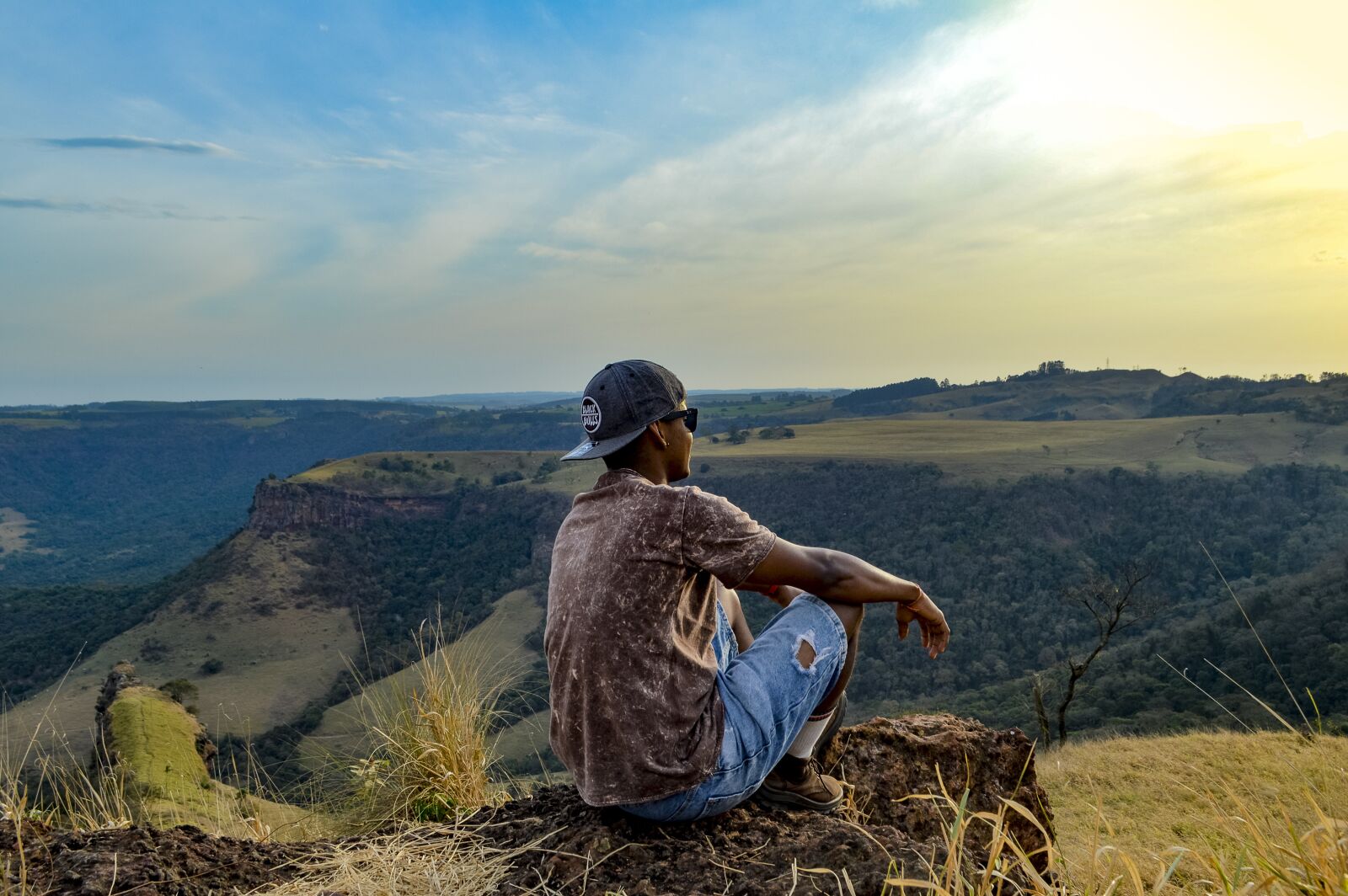 Nikon D3200 sample photo. Boy, mountain, peace photography