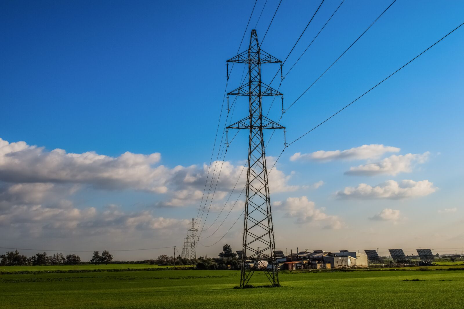 Nikon D3300 sample photo. High voltage, pylon, power photography
