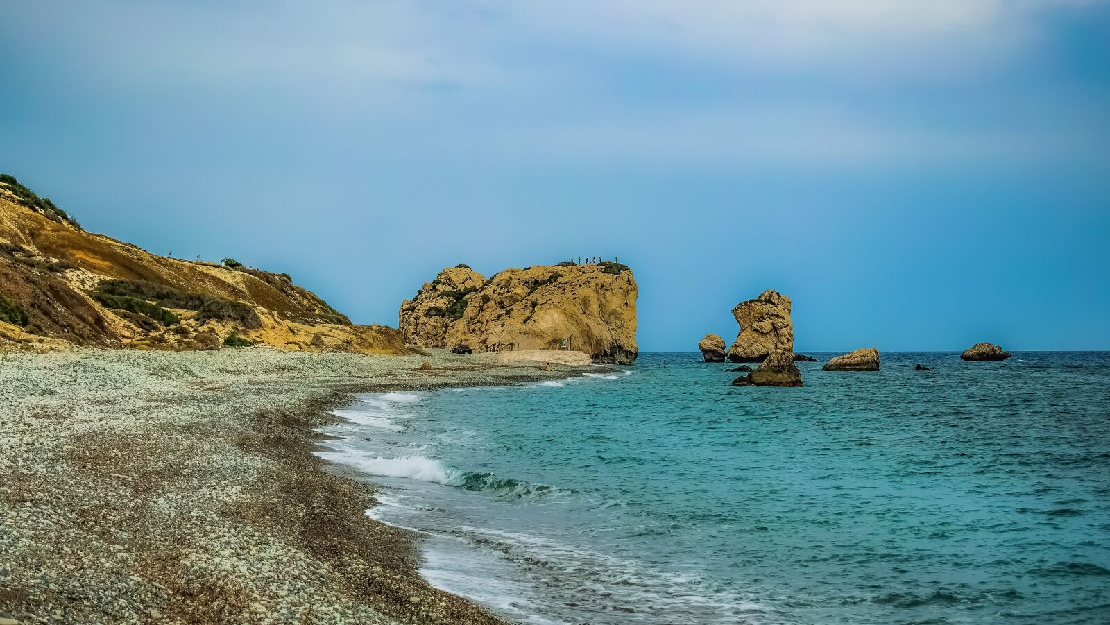 Nikon D3300 sample photo. Cyprus, aphrodite's rock, landscape photography