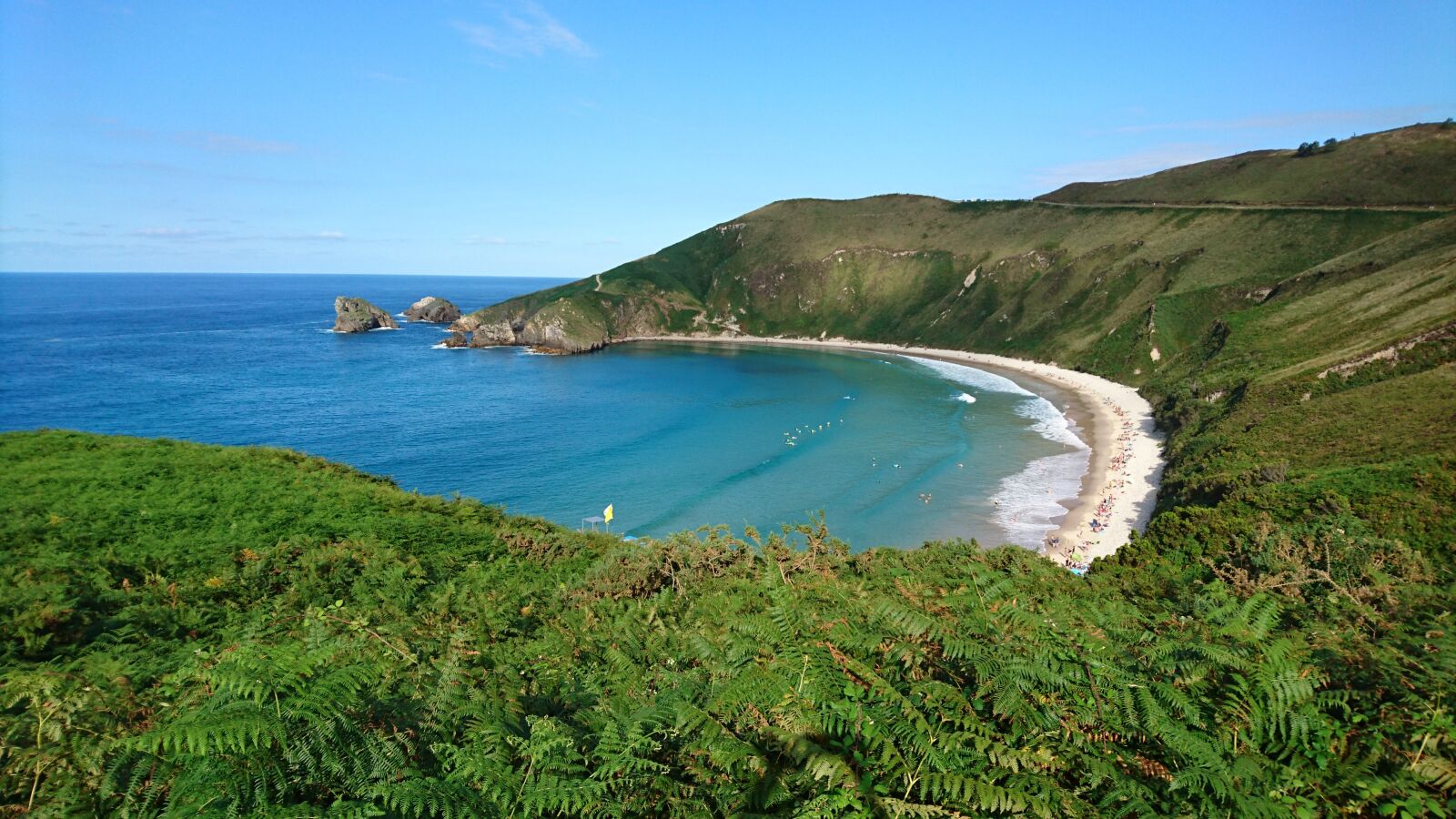 Sony Xperia Z5 sample photo. Asturias, beach, costa photography