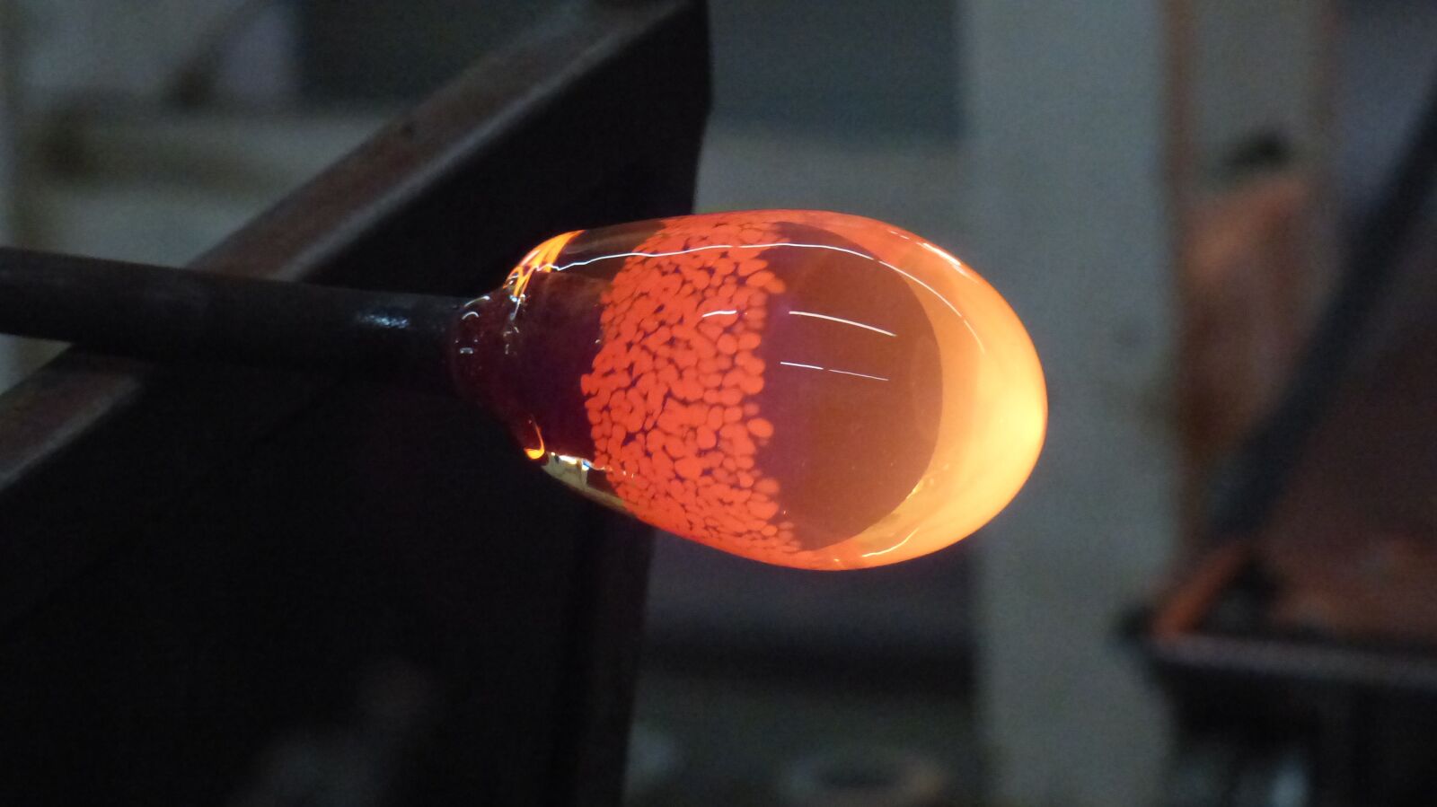 Panasonic Lumix DMC-FZ200 sample photo. Glass, glassblowing, craft photography