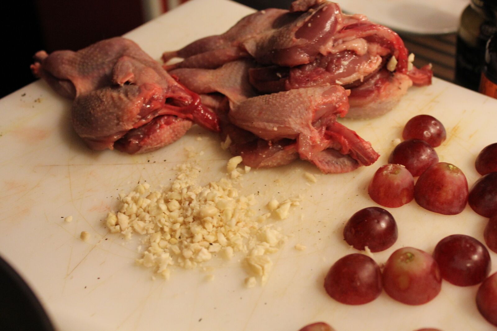 Canon EOS 550D (EOS Rebel T2i / EOS Kiss X4) sample photo. Quail, ave, meat photography