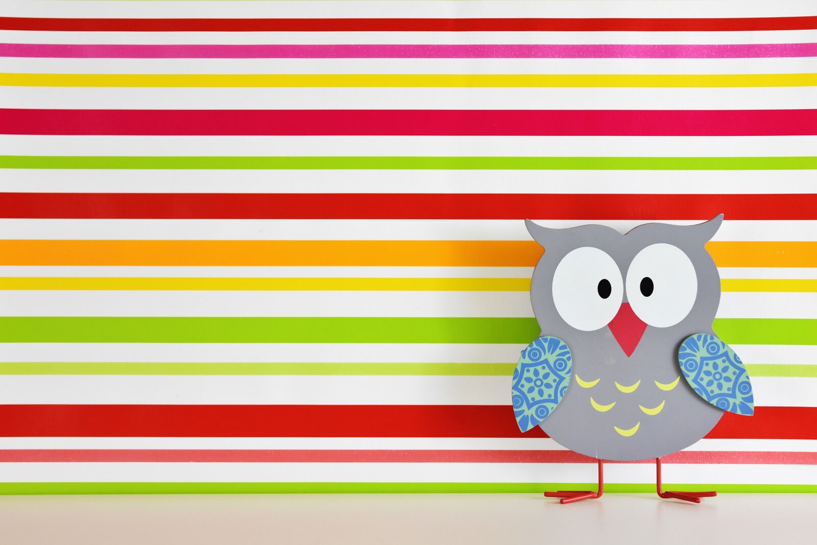 Nikon D7200 sample photo. Owl, colorful, wood photography