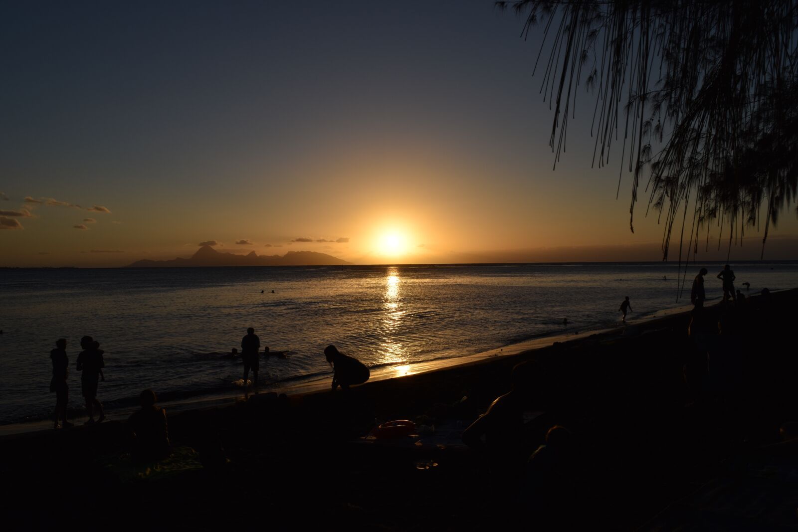 Nikon D5500 sample photo. Bora, sunset, ocean photography