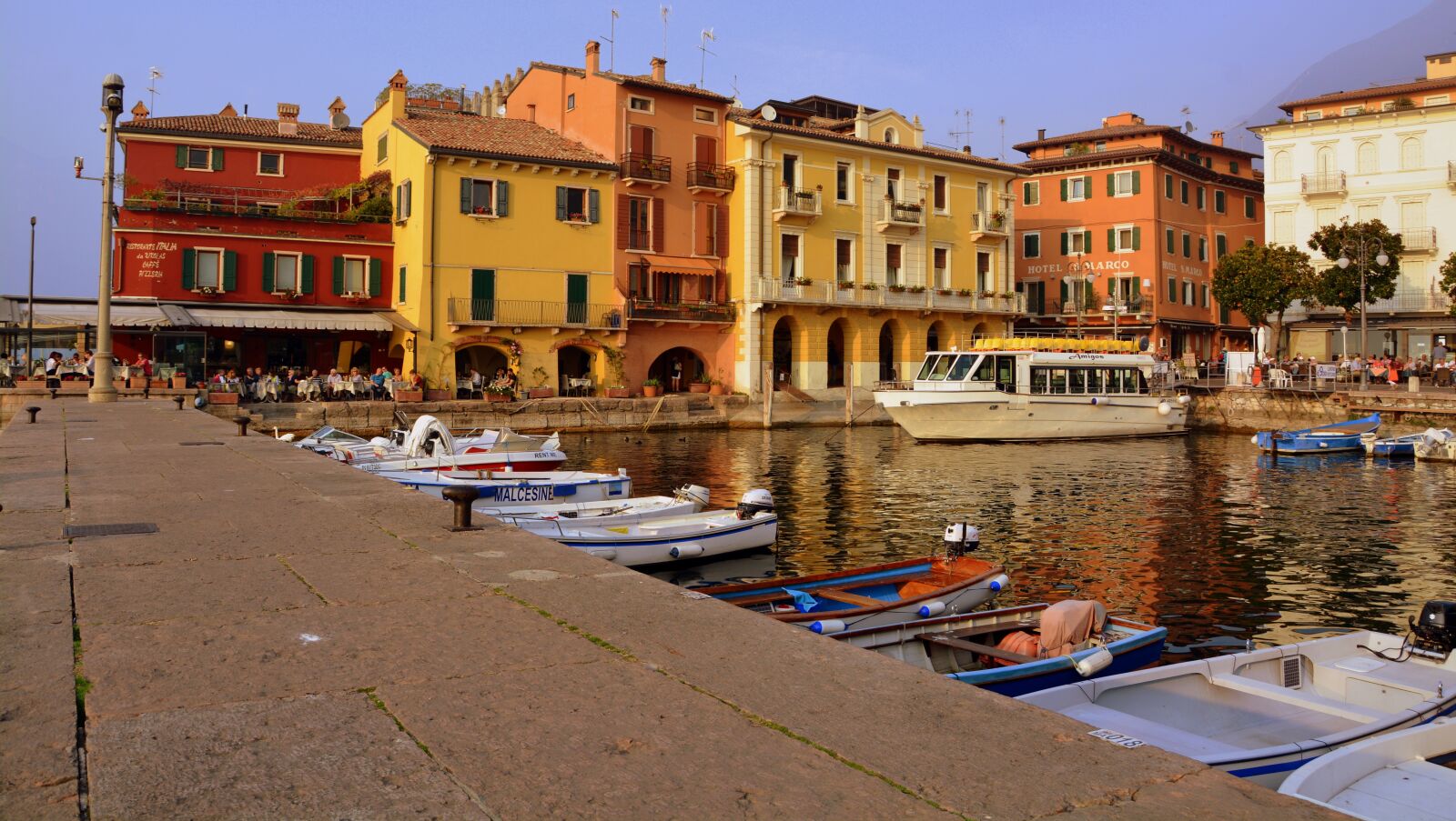 Nikon D7100 sample photo. Porto, malcesine, lake photography