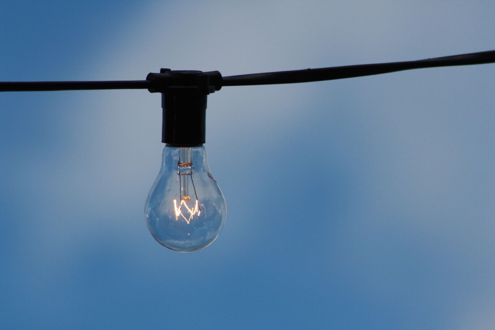 Canon EOS 1000D (EOS Digital Rebel XS / EOS Kiss F) sample photo. Bulb, close-up, electricity photography
