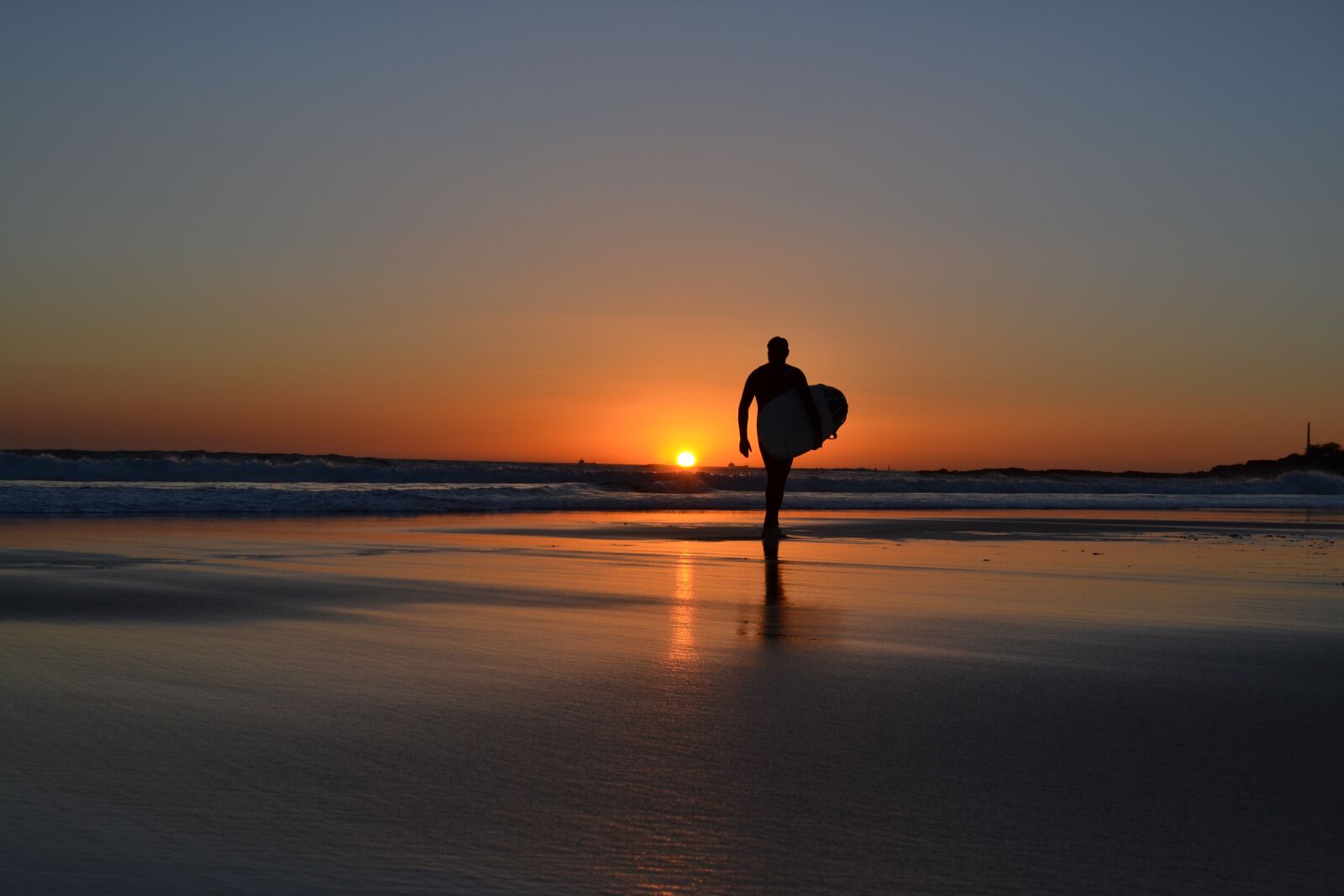 Nikon D3100 sample photo. Surf, sunset, beach photography