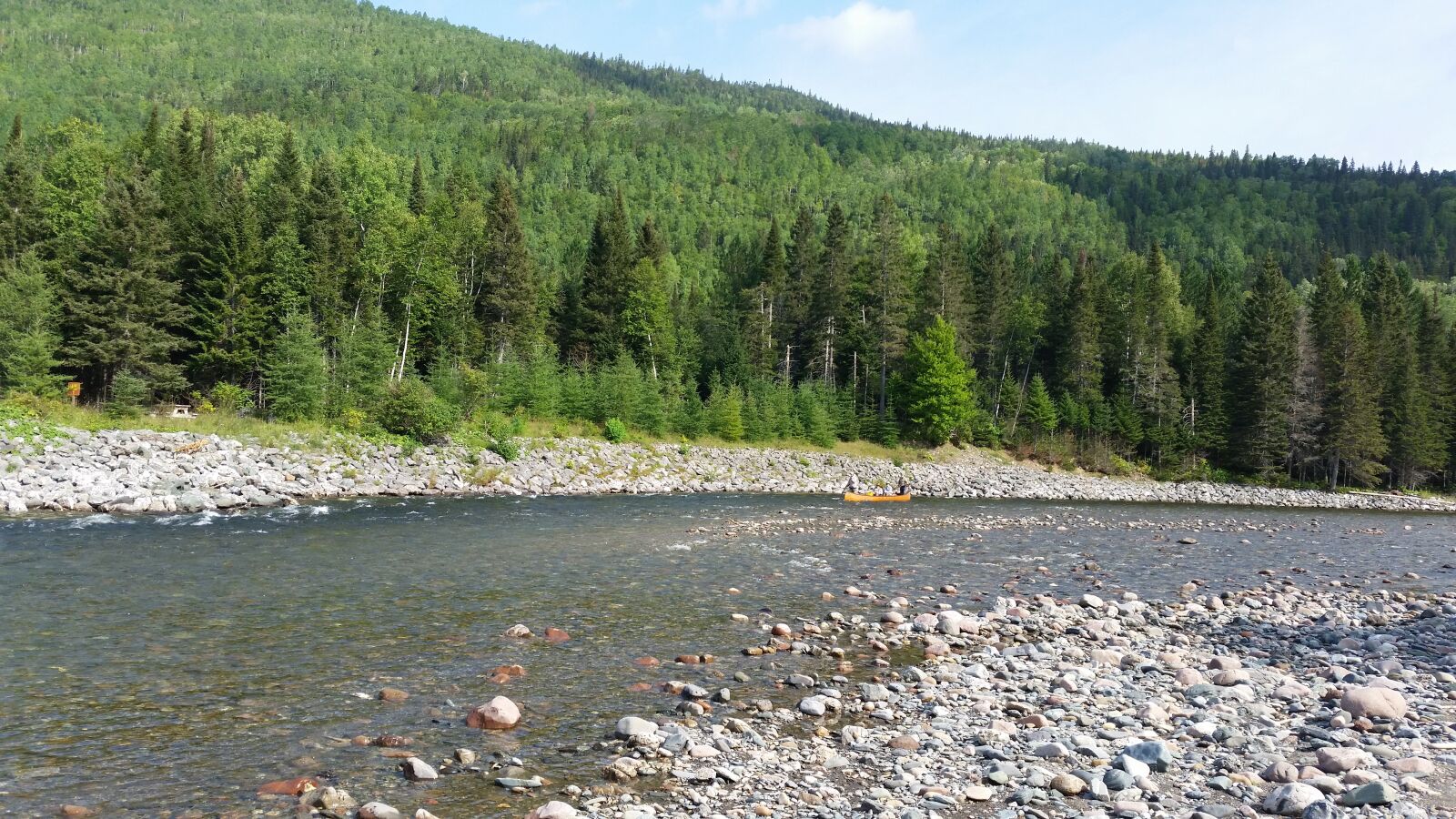 Samsung Galaxy S5 sample photo. River, nature, canoeing photography