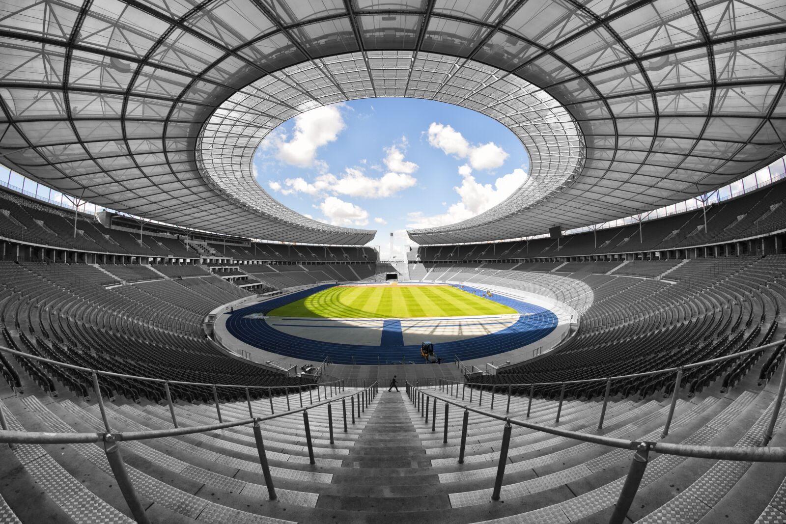 Nikon D3X sample photo. Olympic stadium, stadium, sport photography