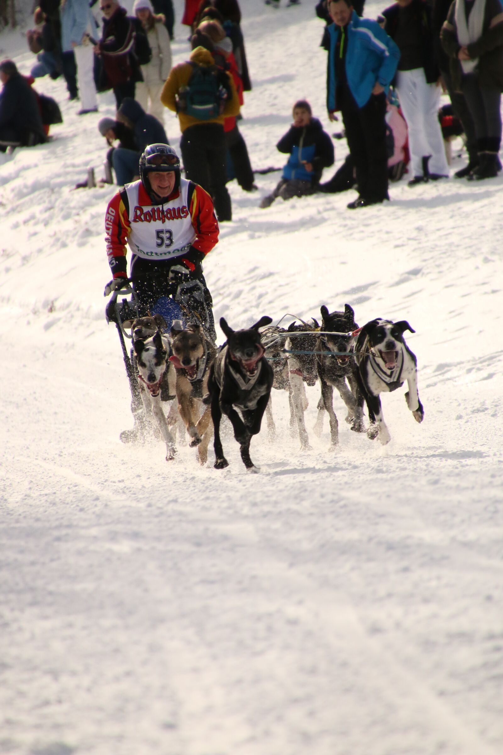 Canon EOS 70D sample photo. Snow, sport, human photography