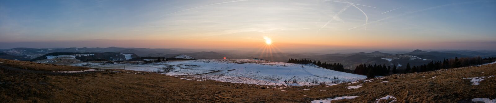 Sony Cyber-shot DSC-RX10 III sample photo. Sunset, mountain, spacious photography