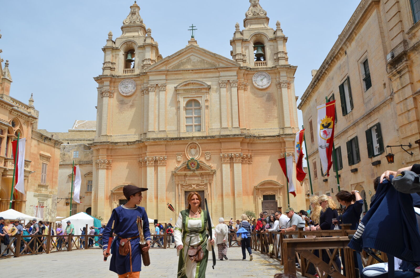 Nikon D5100 sample photo. Malta mdina church middle photography
