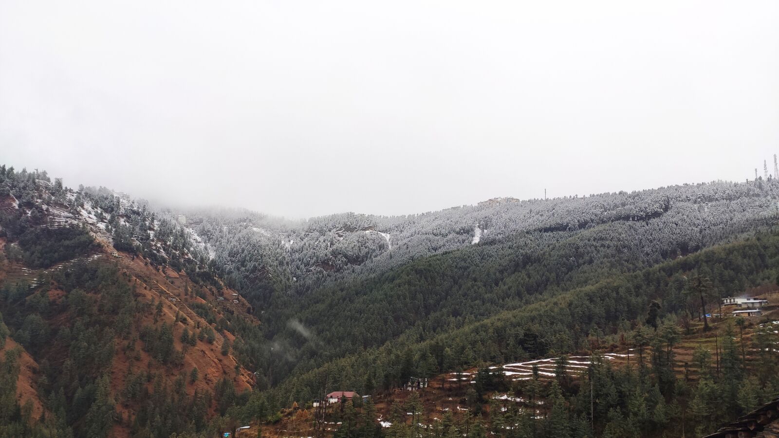Xiaomi Redmi K20 sample photo. Snow, hills, mountains photography