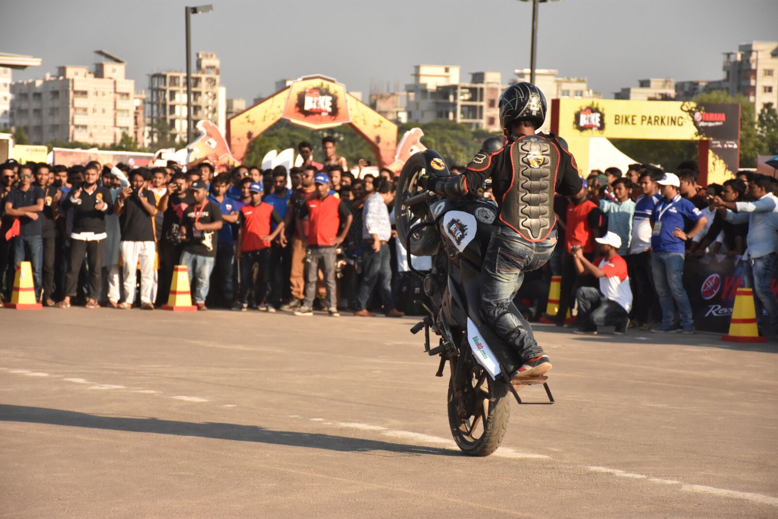Nikon D7200 sample photo. Bike, stunt, wheelie photography