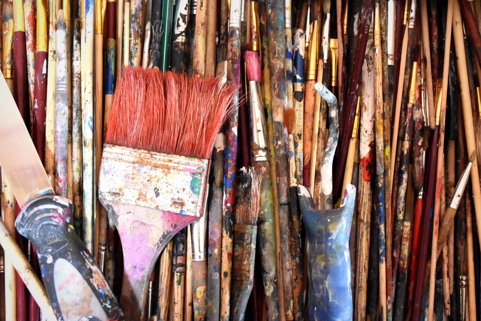 Nikon D7200 sample photo. Painting, dye, brush photography