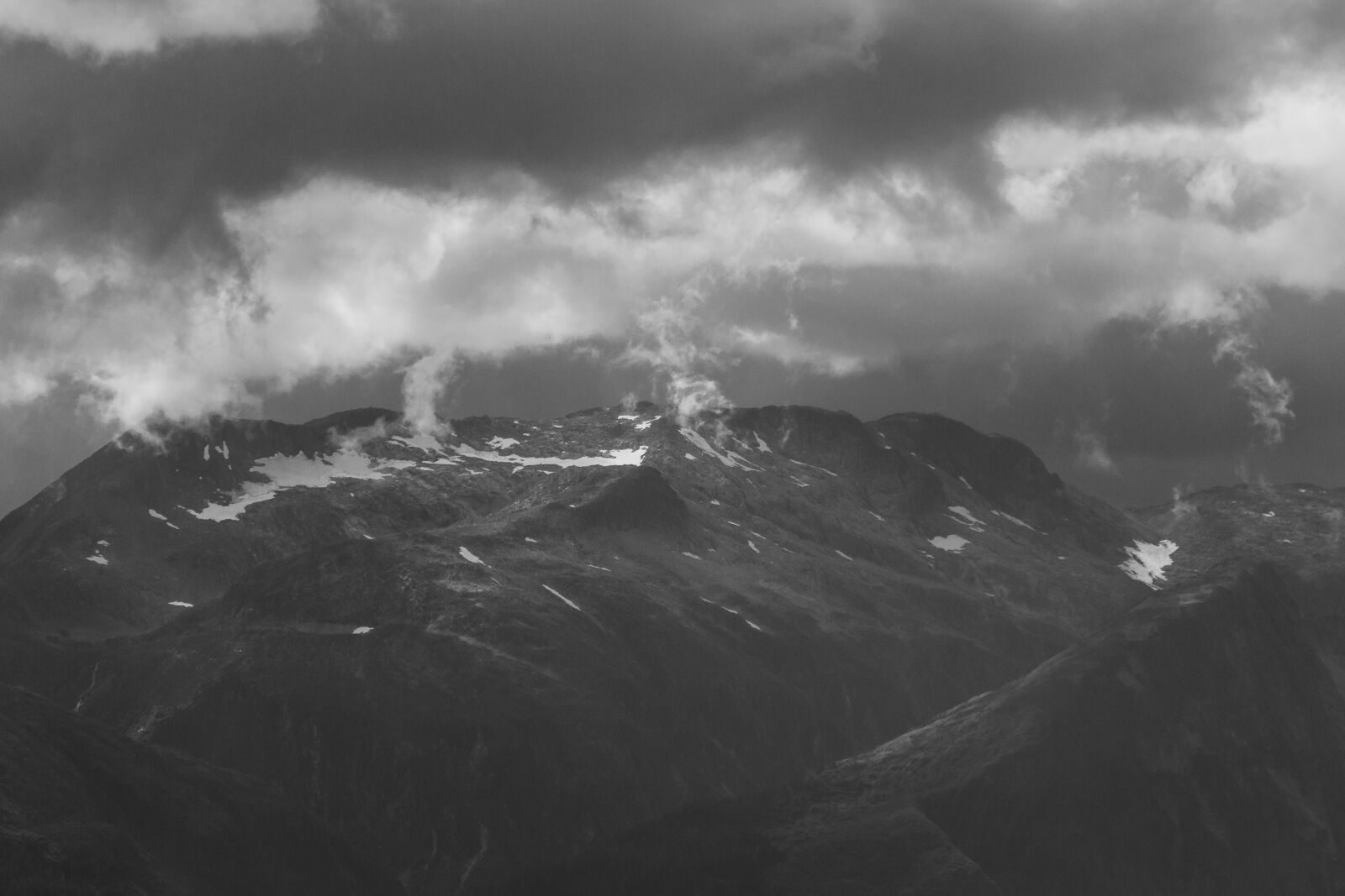 Canon EOS 70D sample photo. Mountain, clouds, sky photography