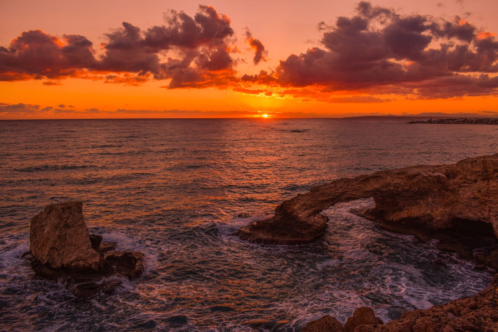 Nikon D3300 sample photo. Sunset, rocky coast, sea photography