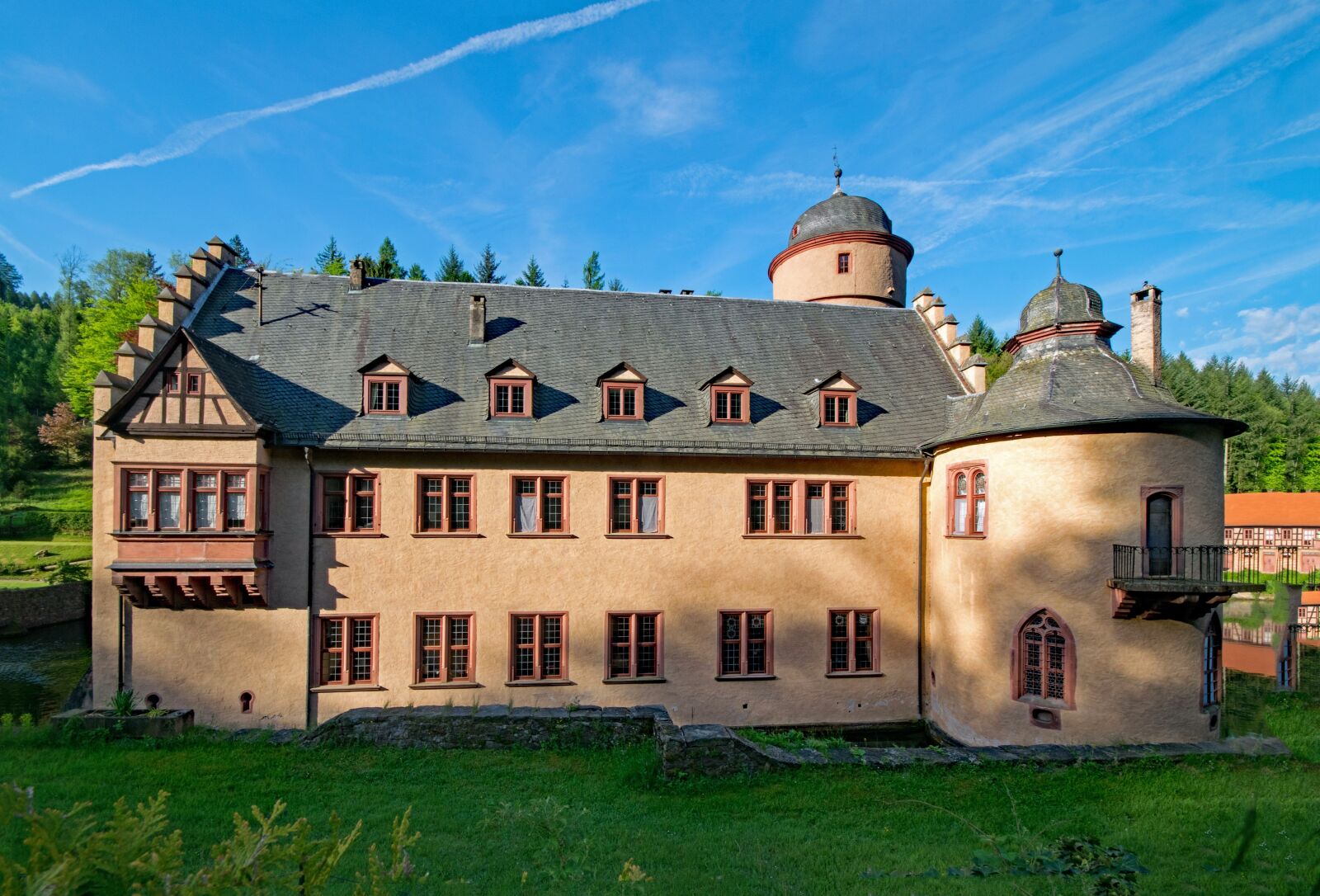 Nikon D5300 sample photo. Castle, mespelbrunn, bavaria photography