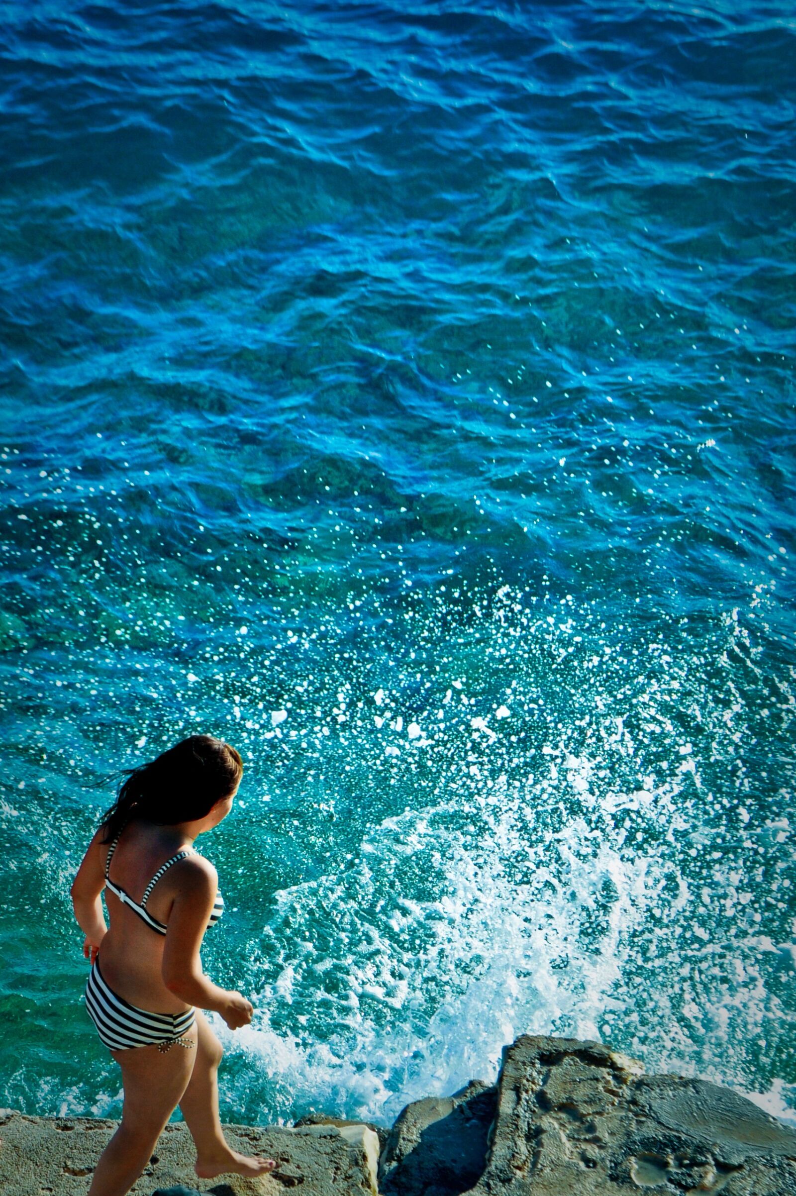 Nikon D5000 sample photo. Sea, women, beach photography