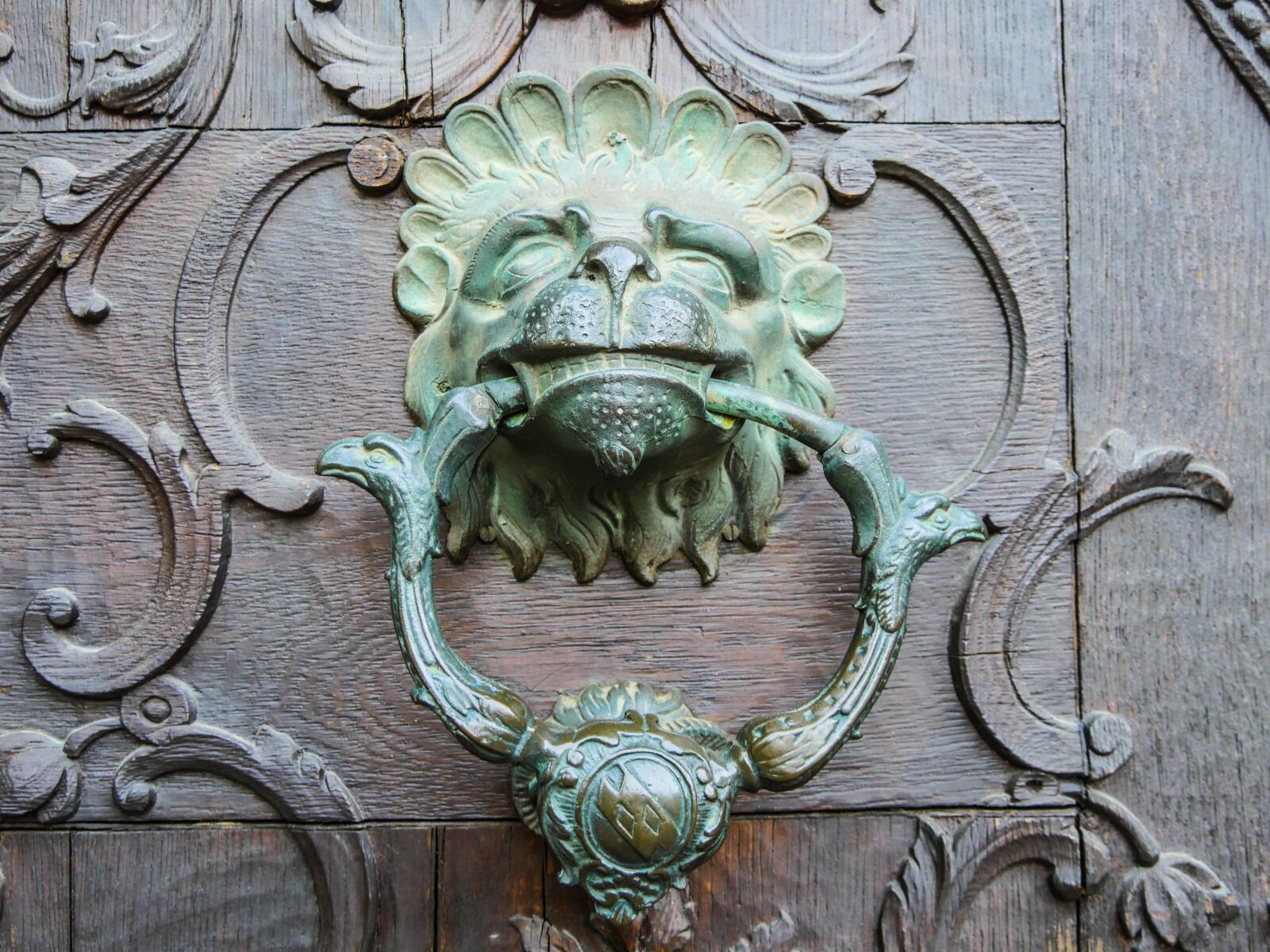 Panasonic Lumix DMC-GX8 sample photo. Doorknocker, old, door photography