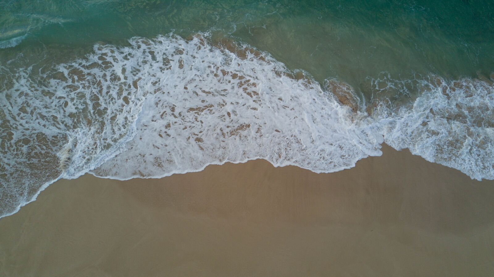 DJI FC220 sample photo. Beach, foam, drone photography