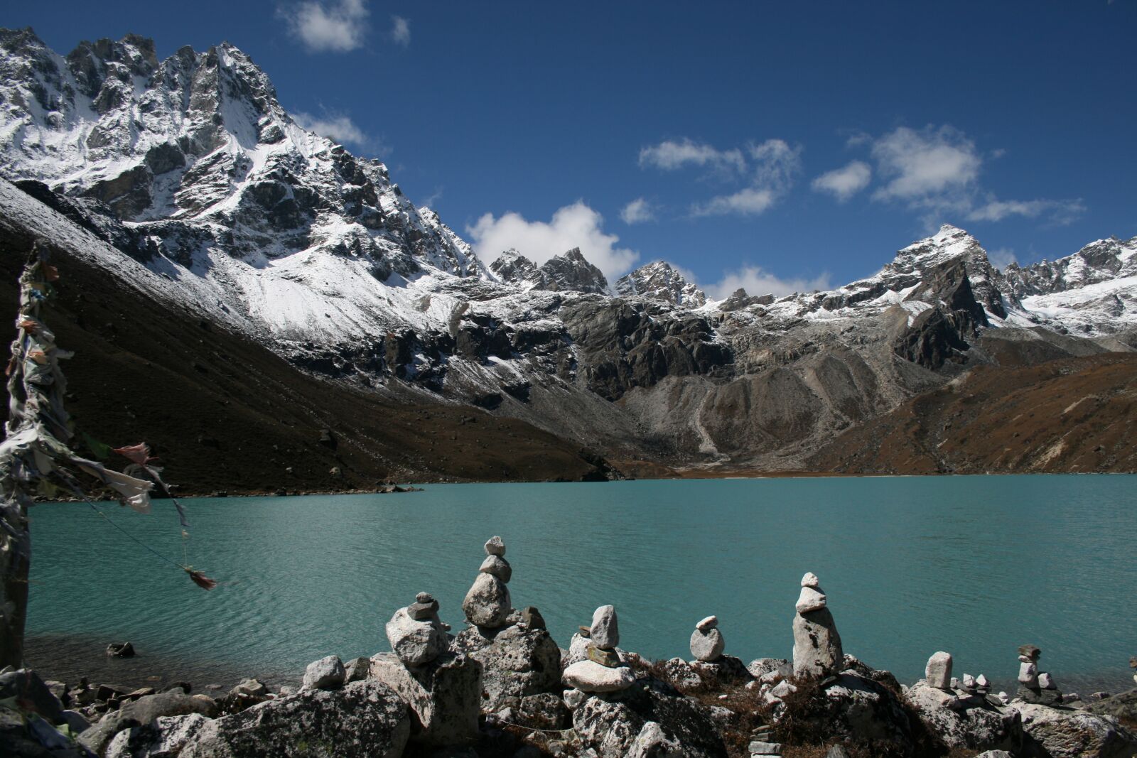 Canon EOS 400D (EOS Digital Rebel XTi / EOS Kiss Digital X) sample photo. Mountain, nepal, lake photography
