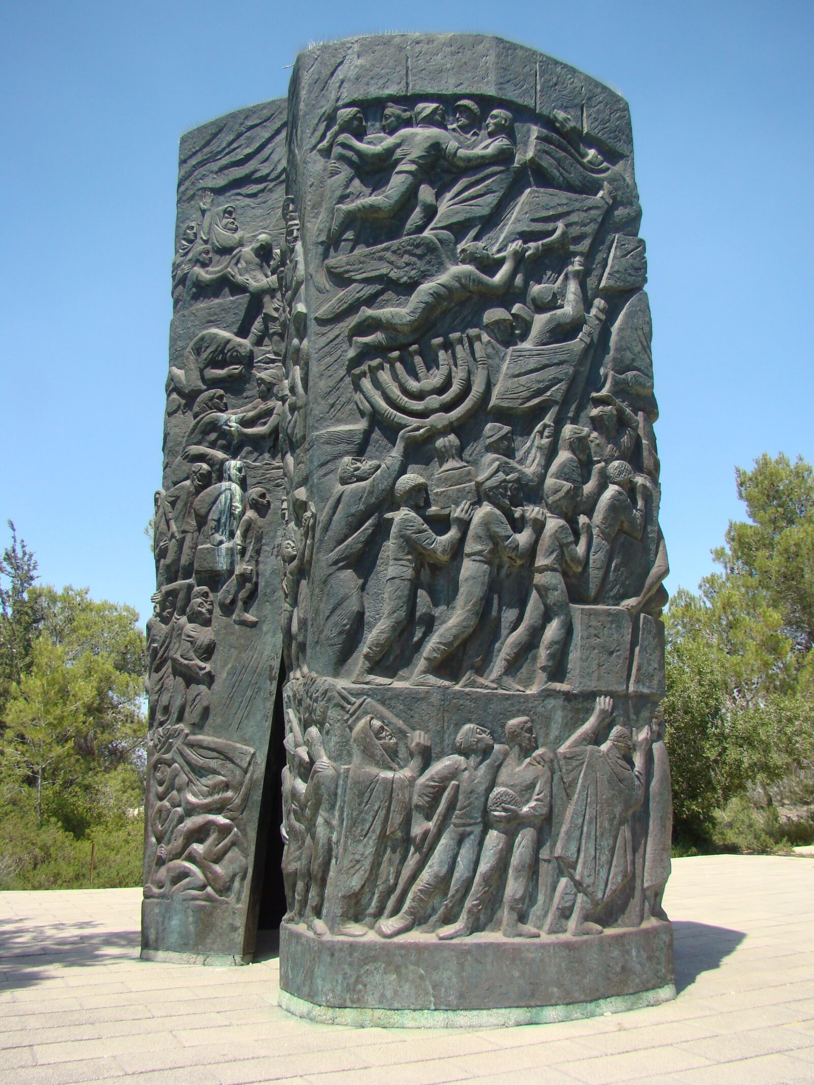 Sony DSC-H9 sample photo. Israel, monument, art photography