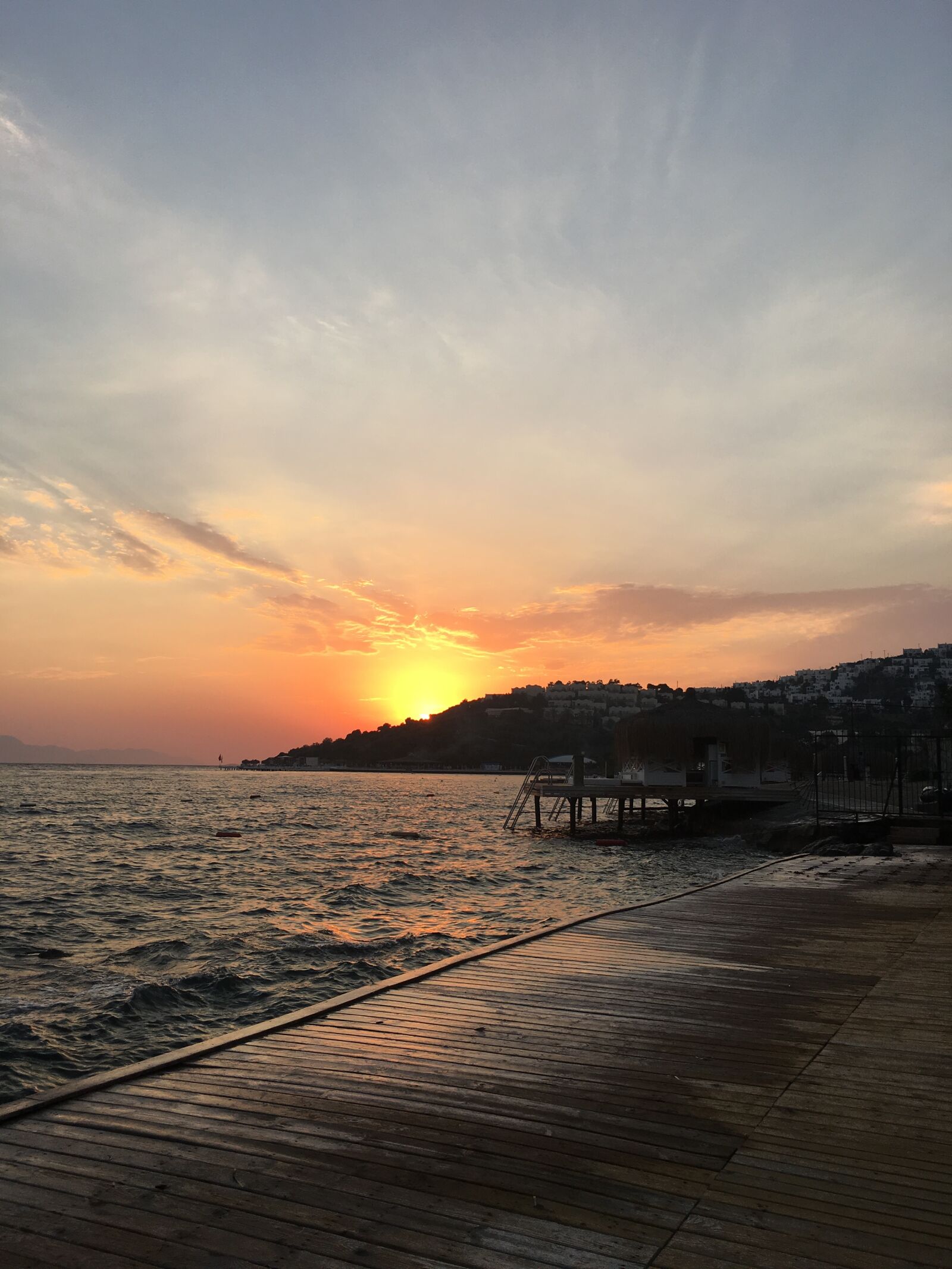Apple iPhone 6s Plus sample photo. Bodrum, sunset photography