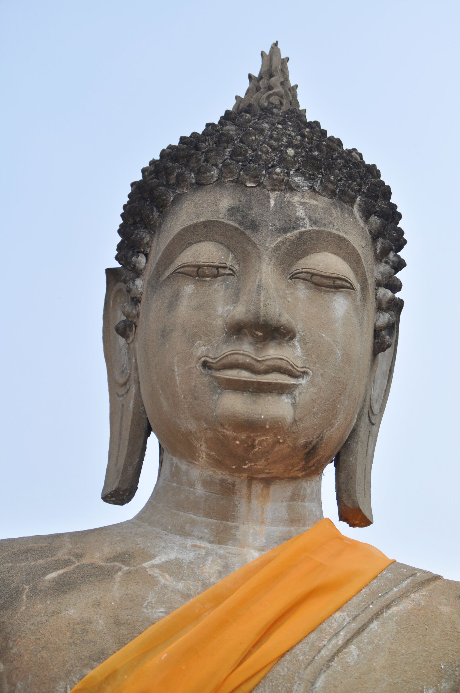 Nikon D5000 sample photo. Buddha, ayutthaya, thailand photography
