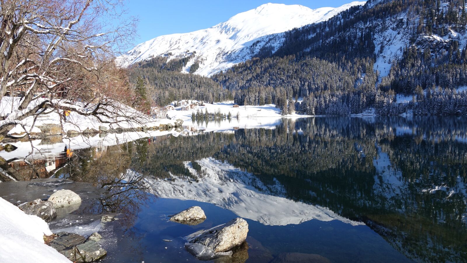 Sony Cyber-shot DSC-RX100 IV sample photo. Davos, graubünden, snow photography