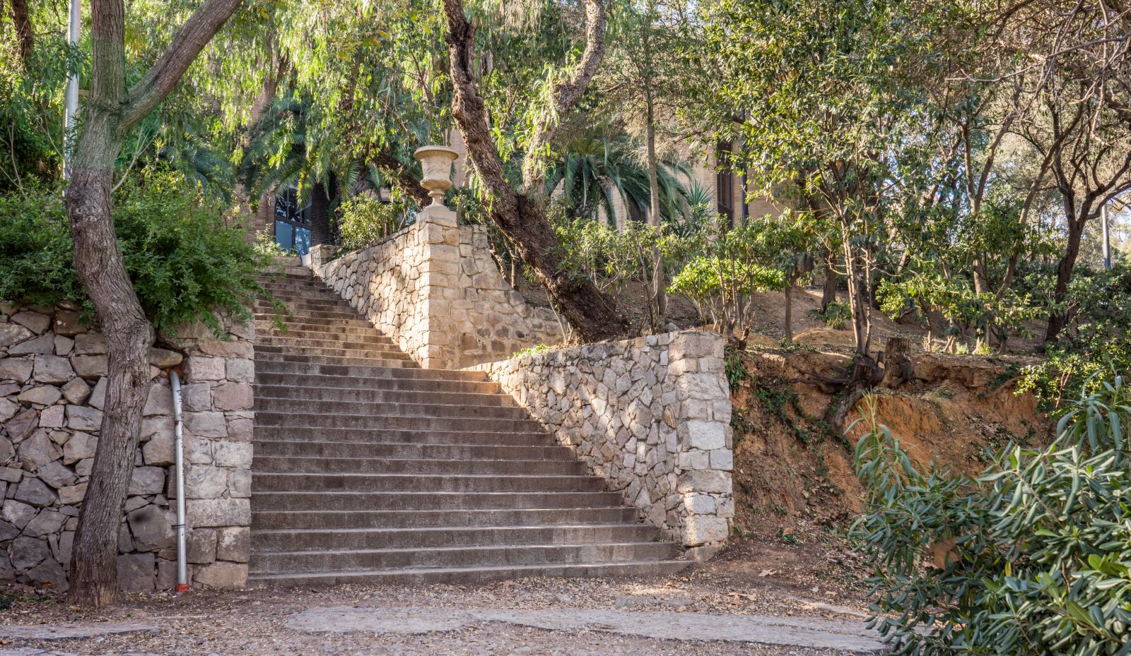 Sony a7R + Sony FE 28-70mm F3.5-5.6 OSS sample photo. Steps, stairway, park photography