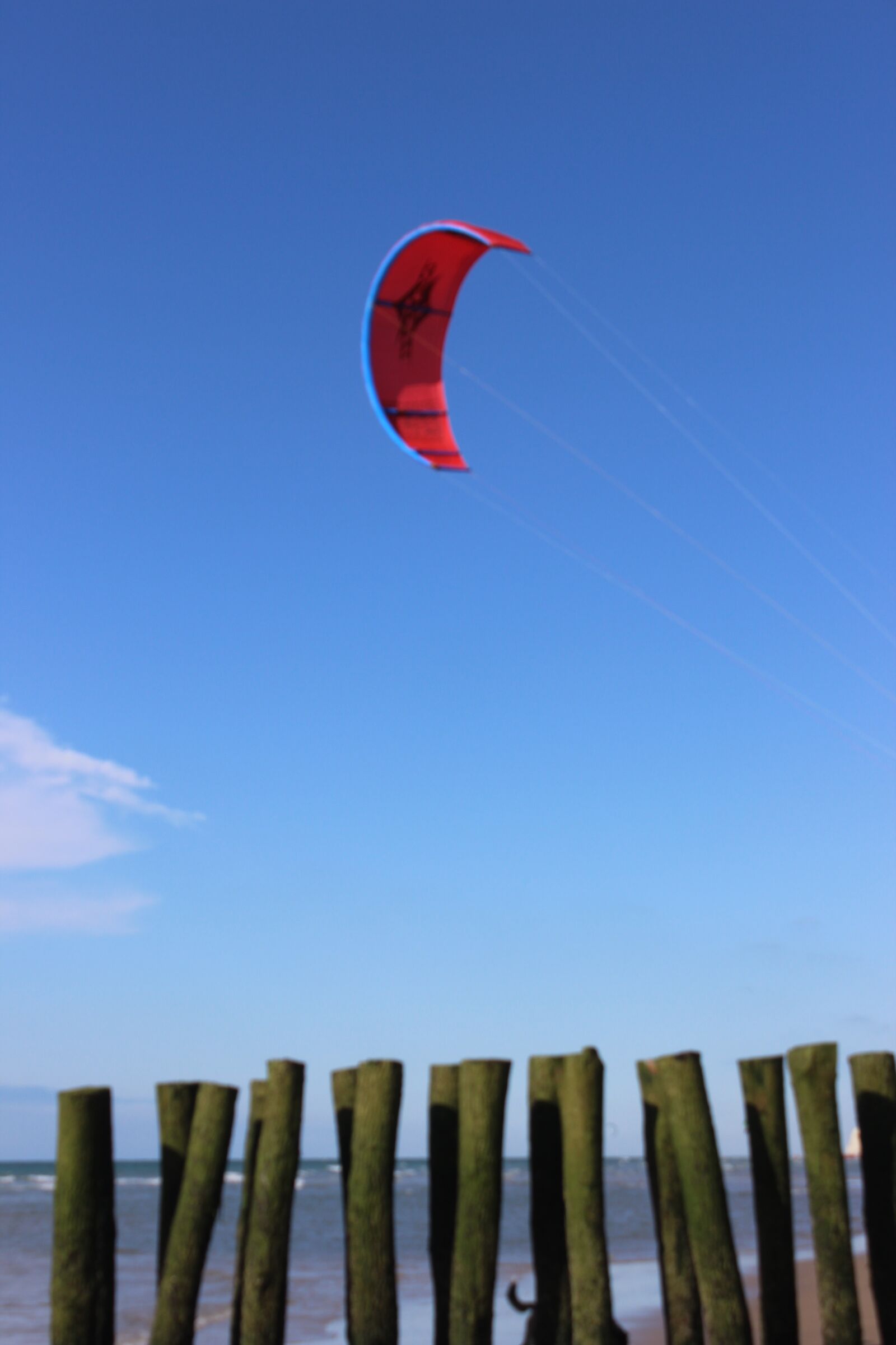 Canon EOS 600D (Rebel EOS T3i / EOS Kiss X5) sample photo. Kitesurfing, beach, sea photography