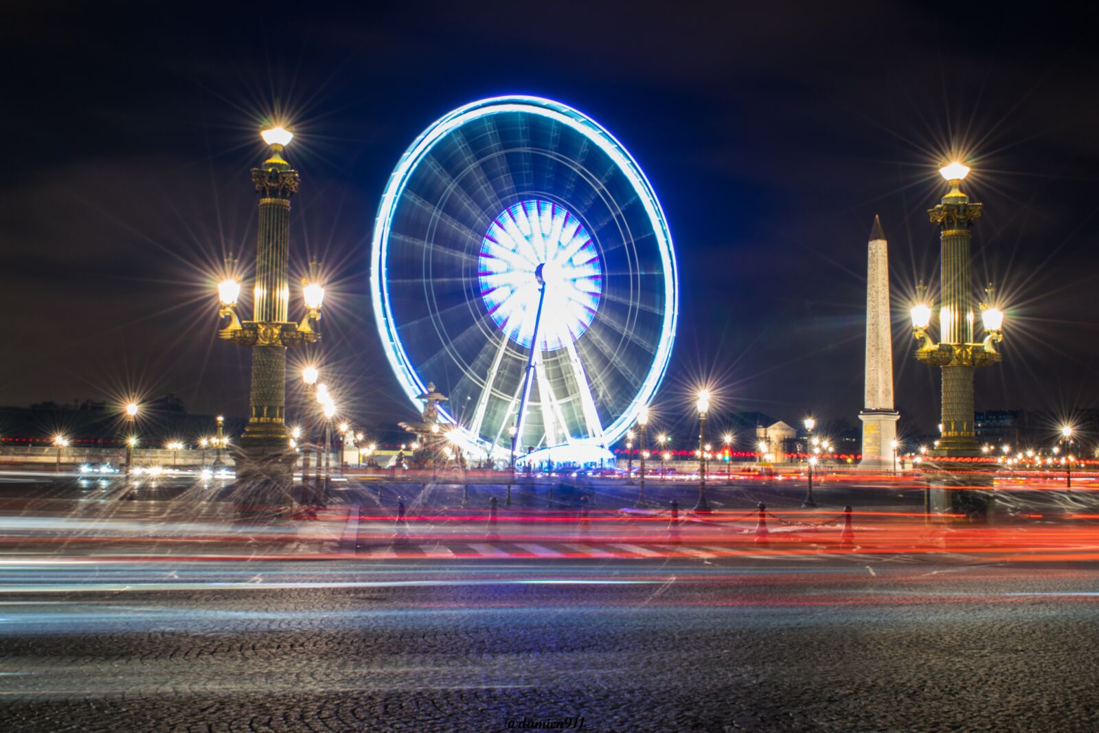 Nikon D5300 sample photo. Paris, france, night photography