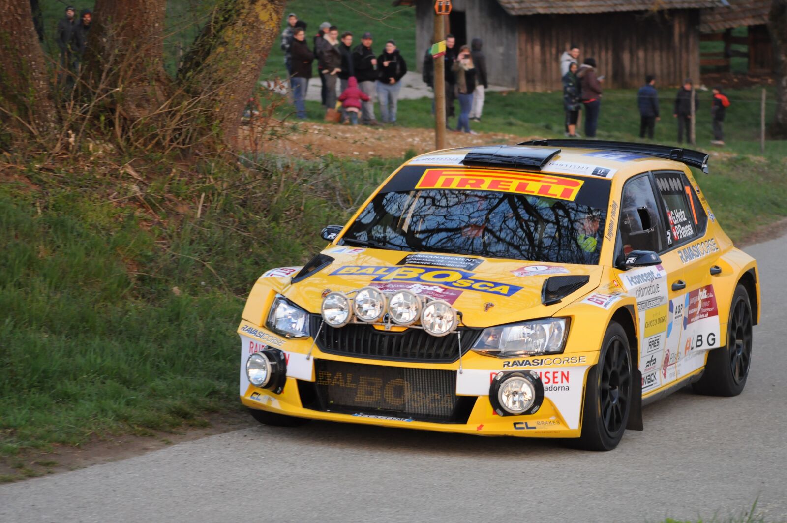 Nikon D5000 sample photo. Rally, race, speed photography