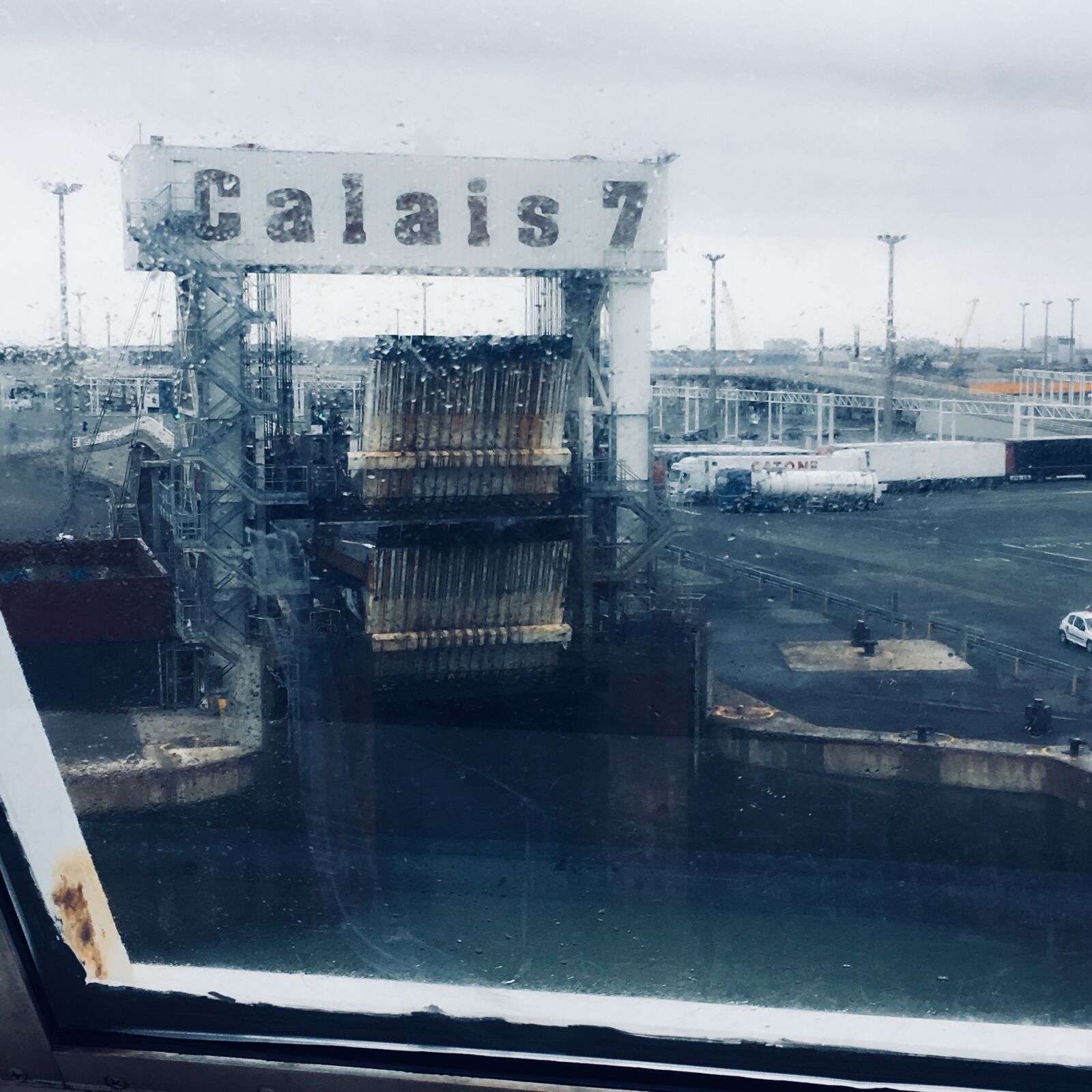 Apple iPhone 6s sample photo. Calais, ferry, shipping photography