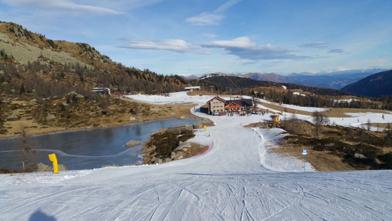 Samsung Galaxy Note4 sample photo. Ski photography
