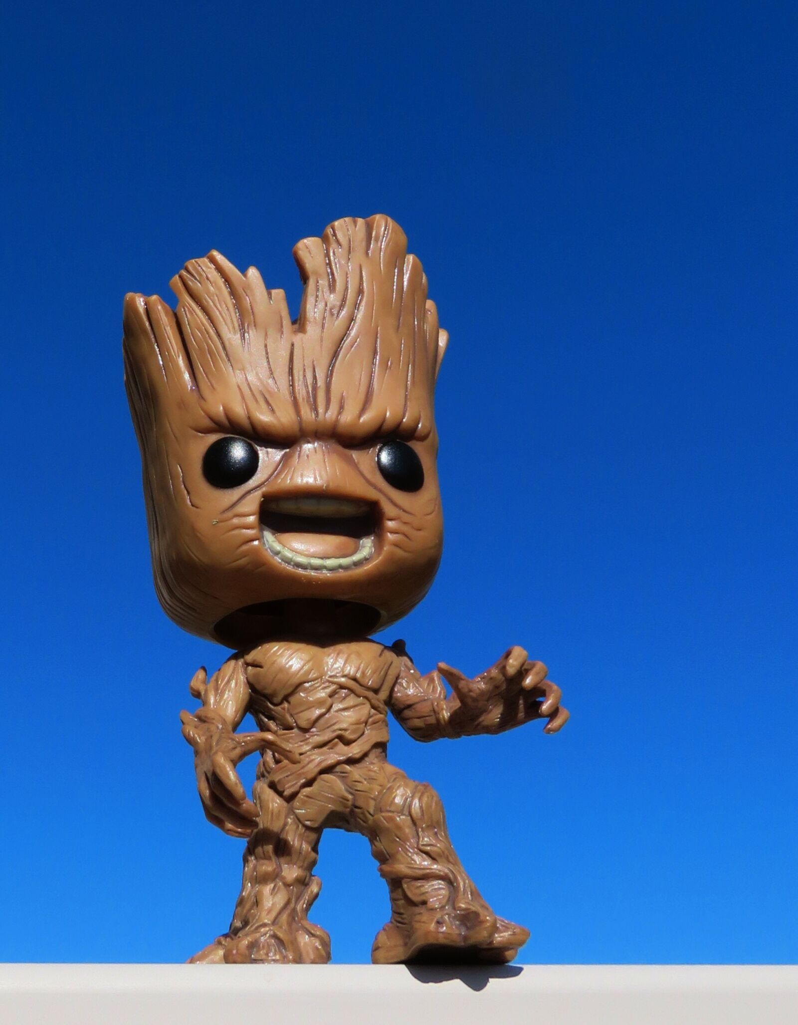 4.3 - 172.0 mm sample photo. Angry groot, guardians of photography
