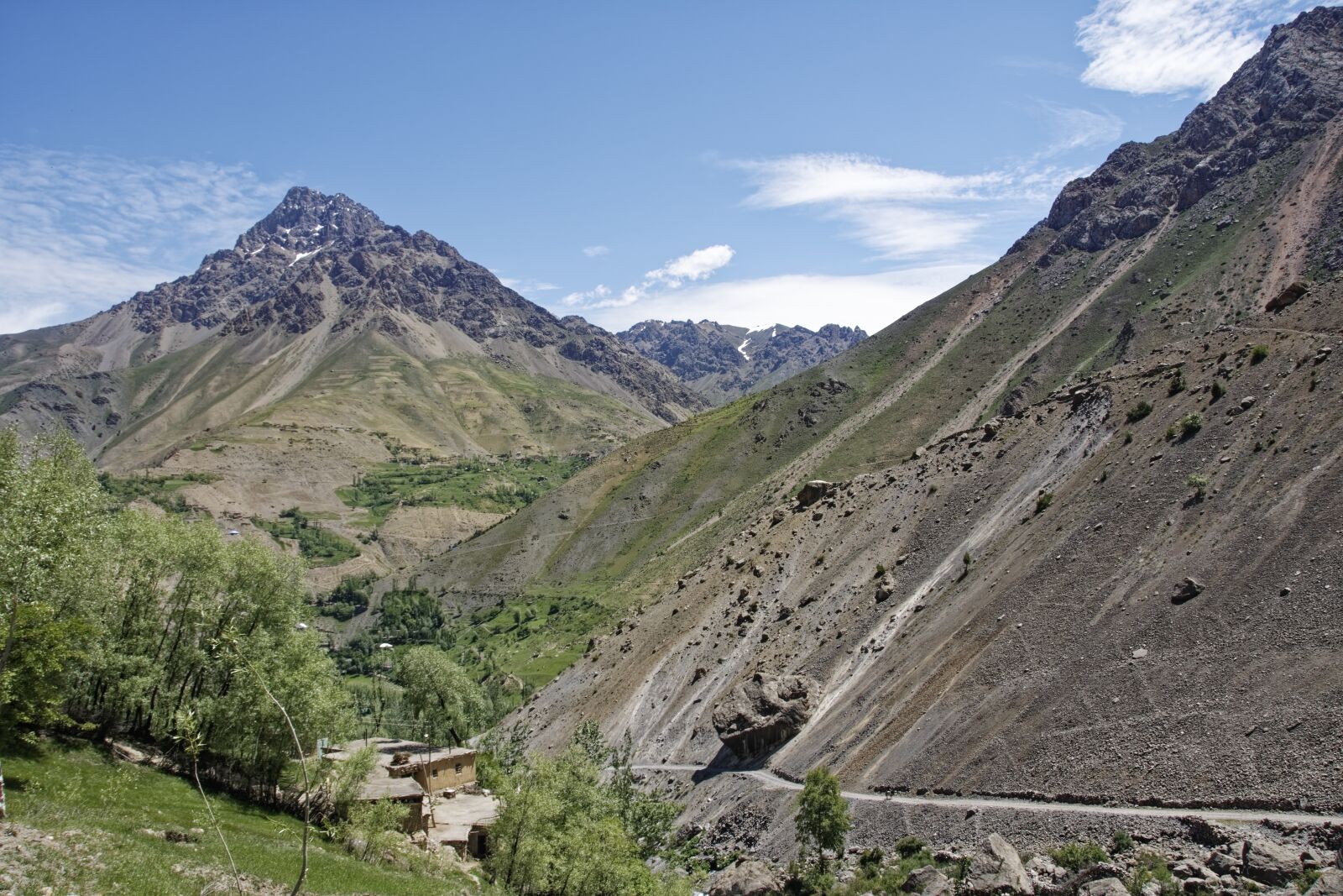 Nikon D500 sample photo. Tajikistan, bergdorf, village photography