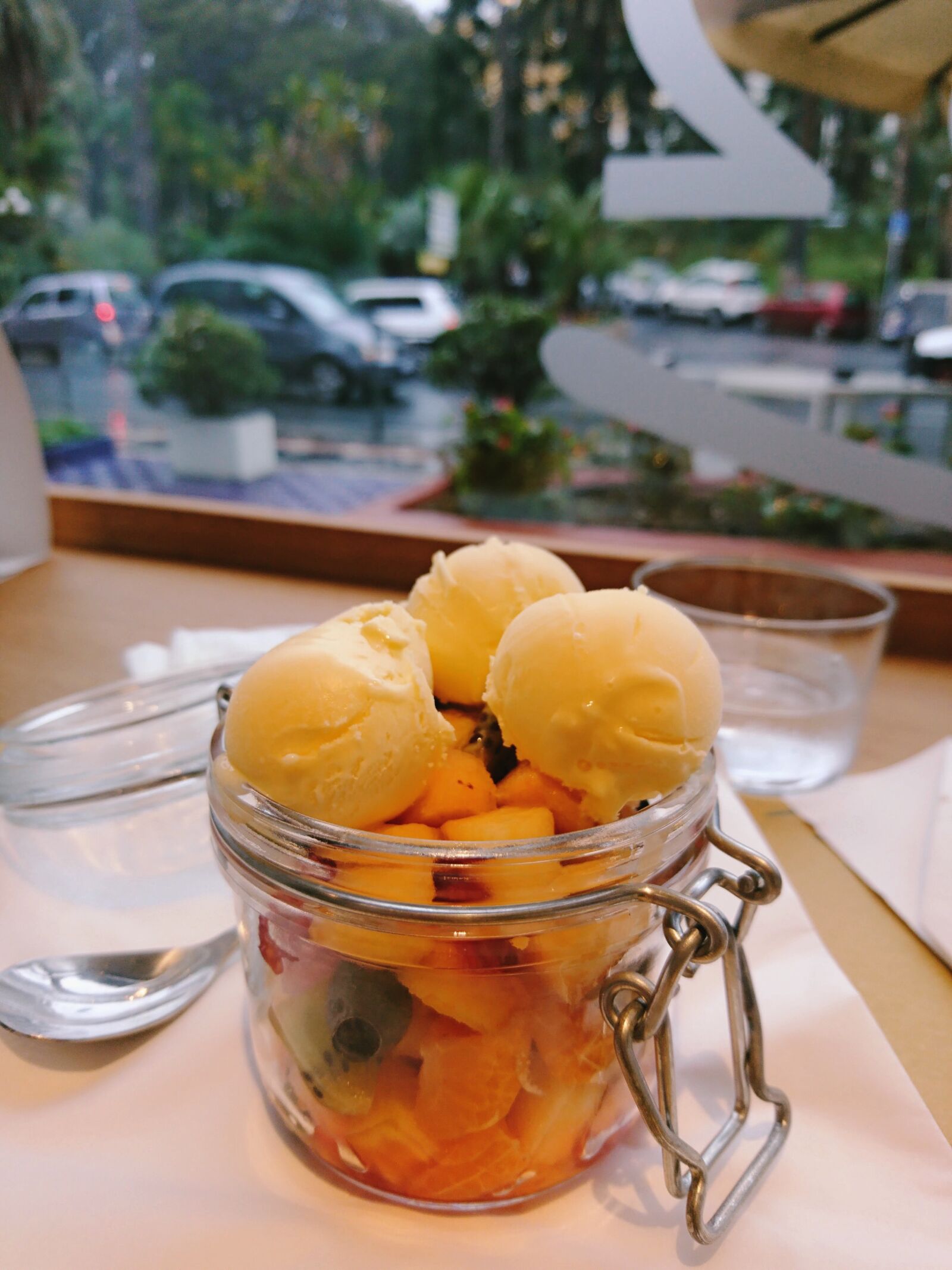 Sony Xperia X sample photo. Ice cream, cream, dessert photography