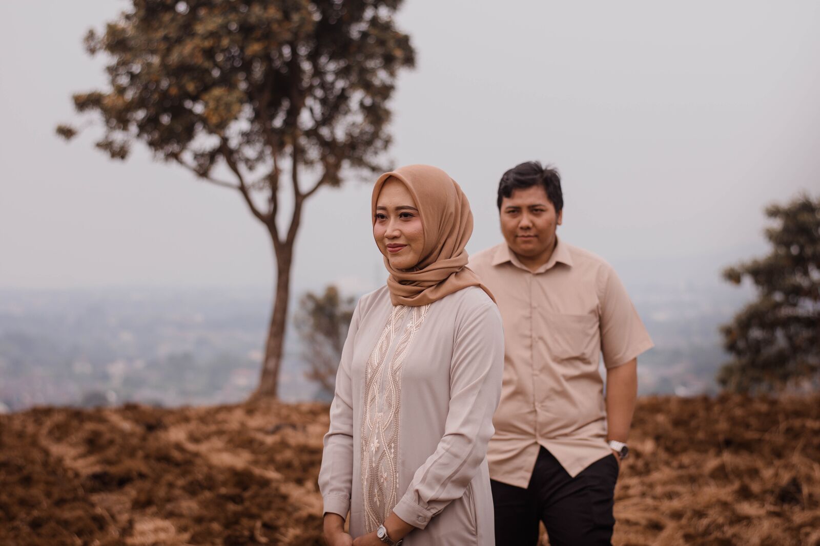 Nikon D7200 sample photo. Hijab, prewedding, love photography