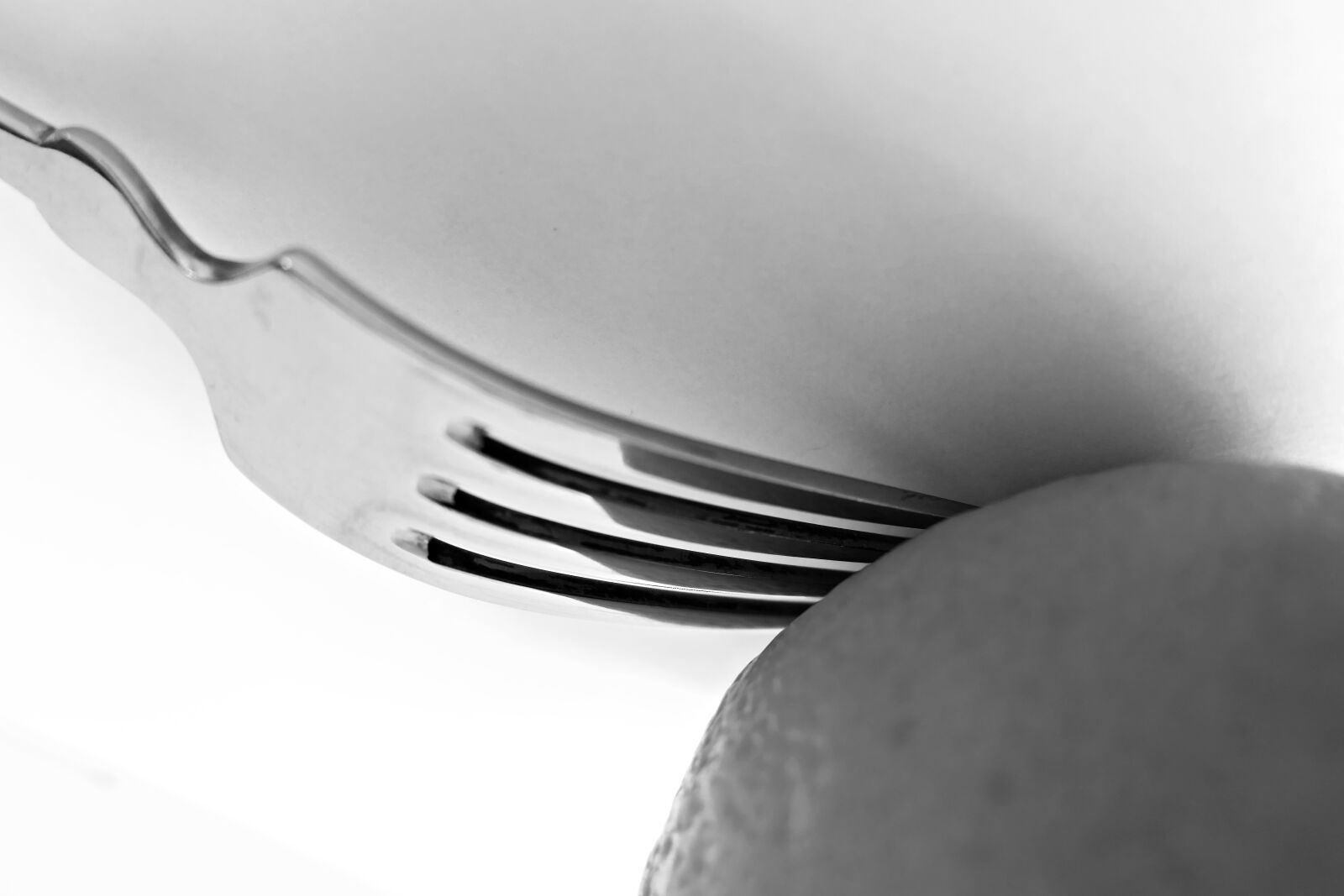 Panasonic Lumix DMC-LX10 (Lumix DMC-LX15) sample photo. Lemon, fork, citrus photography