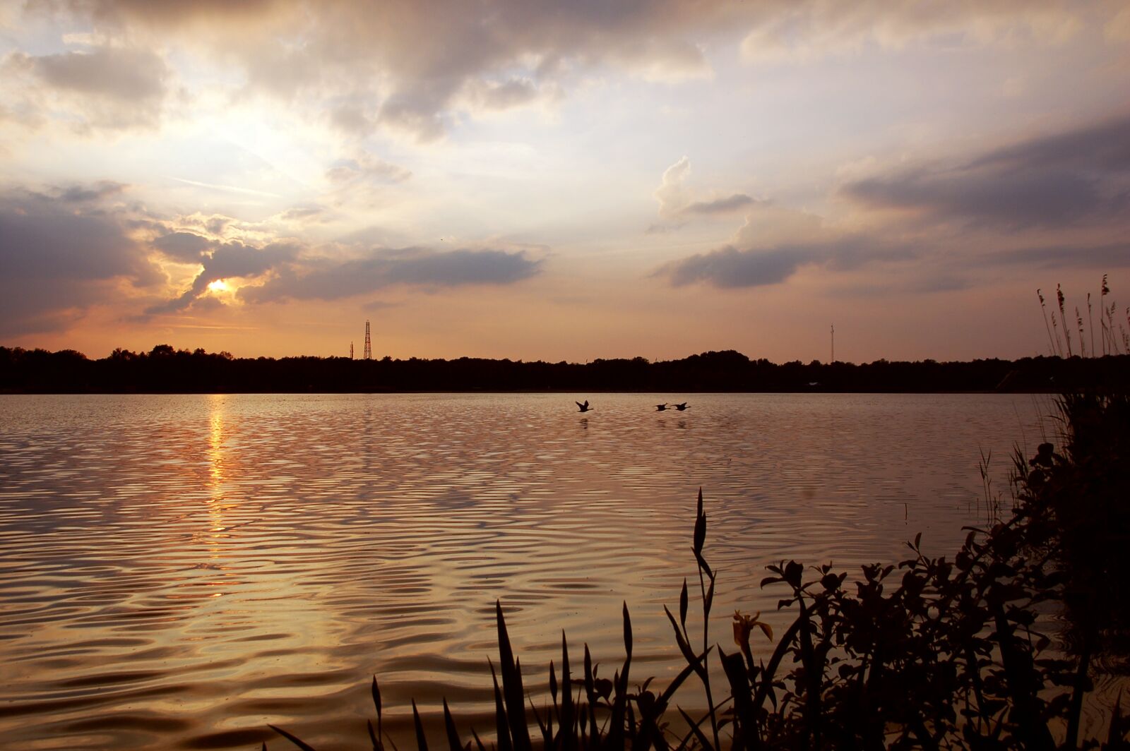 Nikon D50 sample photo. Nature, sunset, river photography