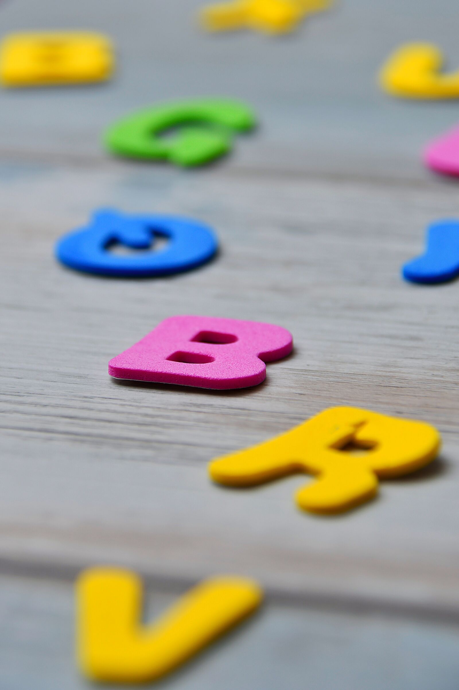 Nikon D3200 sample photo. Color, letters, material photography